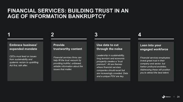 Trust in Financial Services - Page 24