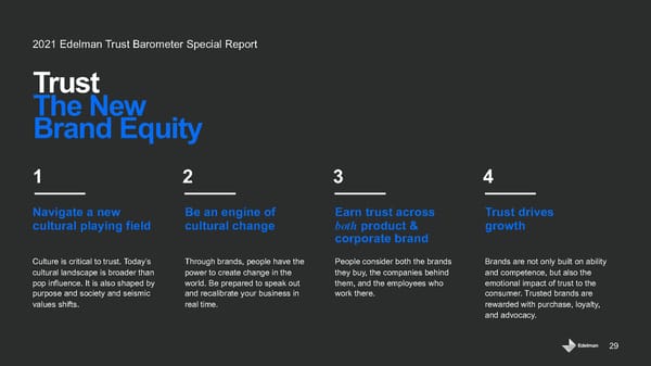 Trust The New Brand Equity - Page 29