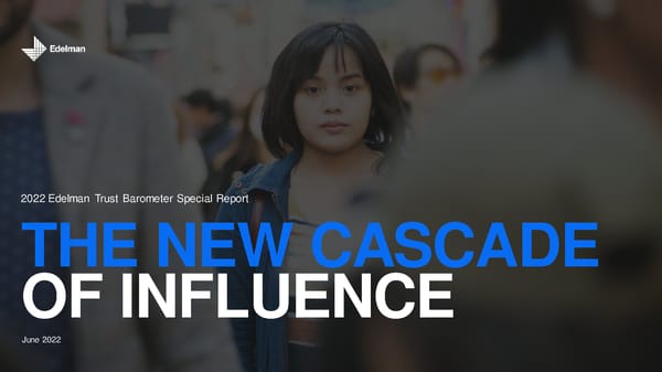 The New Cascade of Influence - Page 1